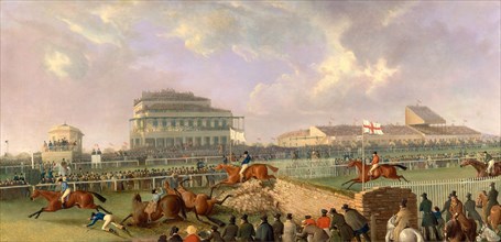 The Liverpool and National Steeplechase at Aintree, 1843, William Tasker, 1808-1852, British