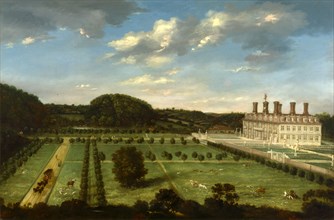 A View of Bayhall, Pembury, Kent Richard Amherst's Manor and Seat at Bayhall, Pembury, Kent, Jan