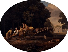 Labourers Signed and dated, lower right: "Geo: Stubbs pinxit 1781.", George Stubbs, 1724-1806,