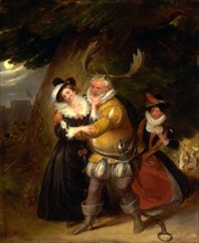 Falstaff at Herne's Oak, from "The Merry Wives of Windsor," Act V, Scene v Falstaff at Herne's Oak,