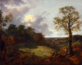 Wooded Landscape with a Cottage and Shepherd Landscape with Shepherd Wooded Landscape with a
