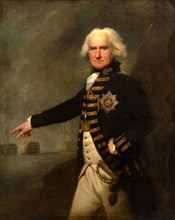 Admiral Lord Bridport Admiral Viscount Bridport, Lemuel Francis Abbott, ca. 1760-1802, British