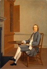 An Unknown Man Seated at a Table, Arthur Devis, 1712-1787, British