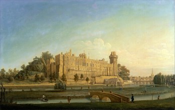 Warwick Castle, Francis Harding, active 1730-1766, British