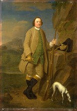 A Sportsman An Unkown Sportsman Signed and dated, lower right: "E Haytley Pinxit | 1752", Edward