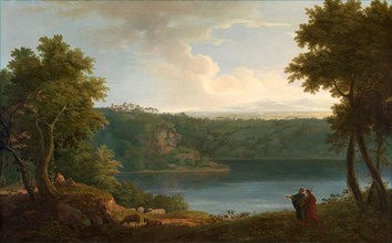 Lake Albano, George Lambert, 1700-1765, British