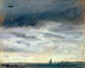 A Grey Day, Lionel Constable, 1828-1887, British