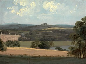 Trentham Park, Formerly attributed to John Constable