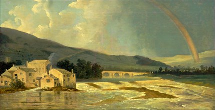 Otley Bridge on the River Wharfe, William Hodges, 1744-1797, British