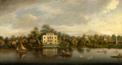 Pope's Villa, Twickenham, London, Joseph Nickolls, active 1713-ca. 1755, British