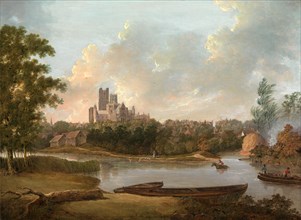 Ely Cathedral, unknown artist, 19th century, British
