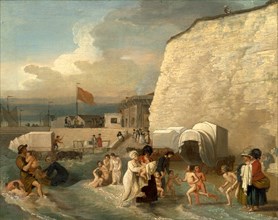 The Bathing Place at Ramsgate, Benjamin West, 1738-1820, American