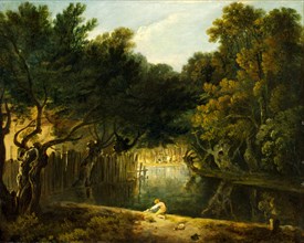 View of the Wilderness in St. James's Park, Richard Wilson, 1714-1782, British