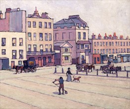 The Weigh House, Cumberland Market, Robert Polhill Bevan, 1865-1925, British