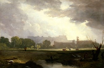 Windsor from Eton, Sir Augustus Wall Callcott, 1779-1844, British
