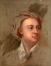 An Unfinished Study of the Head of James Thomson, William Aikman, 1682-1731, British