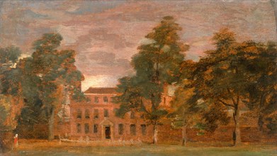 West Lodge, East Bergholt Wooling Hall, John Constable, 1776-1837, British