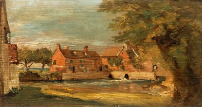 Flatford Mill, John Constable, 1776-1837, British