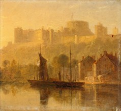 Windsor Castle from the Thames, William Daniell, 1769-1837, British