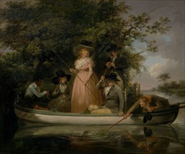 A Party Angling, George Morland, 1763-1804, British