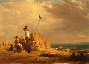 Mid-Day Rest, Harvest, William Frederick Witherington, 1785-1865, British
