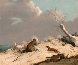 Duck Shooting in Winter, Henry Thomas Alken, 1785-1851, British