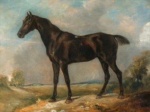 Golding Constable's Black Riding-Horse, Attributed to John Constable, 1776-1837, British
