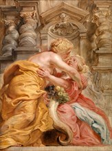 Peace Embracing Plenty, Sir Peter Paul Rubens, 1577-1640, Flemish