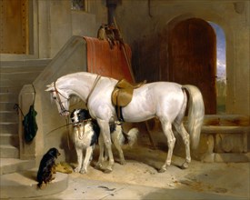 Favourites, the Property of H.R.H. Prince George of Cambridge, Sir Edwin Henry Landseer, 1802-1873,