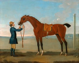 The Duke of Devonshire's Flying Childers Flying Childers with a Groom Signed and dated, lower