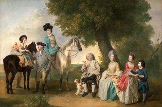 The Drummond Family, Johan Joseph Zoffany, 1733-1810, German