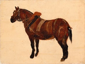 Study of a Working Horse, Thomas Sidney Cooper, 1803-1902, British