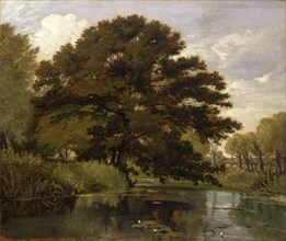 On the Isis, Waterperry, Oxfordshire, William Alfred Delamotte, 1775-1863, British