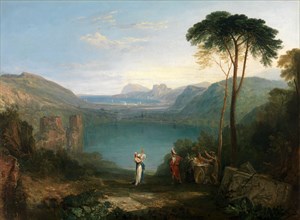 Lake Avernus: Aeneas and the Cumaean Sybil, Joseph Mallord William Turner, 1775-1851, British