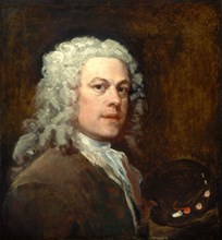 Self-Portrait, William Hogarth, 1697-1764, British