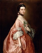 Mary Little, Later Lady Carr, Thomas Gainsborough, 1727-1788, British