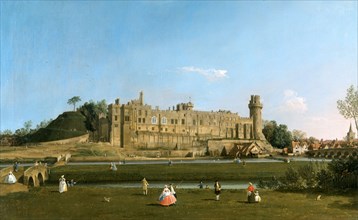 Warwick Castle, Canaletto, 1697-1768, Italian