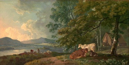 Morning: Landscape with Cattle, George Barret, ca. 1728/32-1784, British