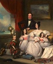 An English Family in Macao, George Chinnery, 1774-1852, British
