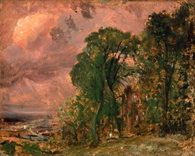 A View at Hampstead with Stormy Weather Hampstead after a Thunder Storm Hampstead in a Storm, John