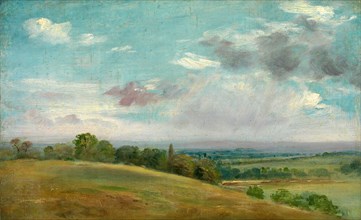 Landscape Landscape near Dedham Summer Landscape near Dedham, Lionel Constable, 1828-1887, British