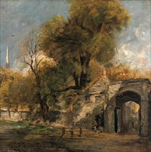Harnham Gate, Salisbury, John Constable, 1776-1837, British