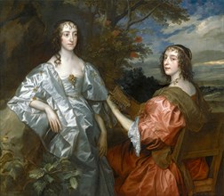 Katherine, Countess of Chesterfield, and Lucy, Countess of Huntingdon, Anthony Van Dyck, 1599-1641,