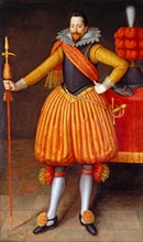 Sir Thomas Winne Inscribed in ocher color, lower left: "Sr. Tho. Winne Capt.", unknown artist, 17th
