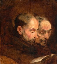 A Copy after a Painting Traditionally Attributed to Van Dyck of Two Monks Reading, Thomas