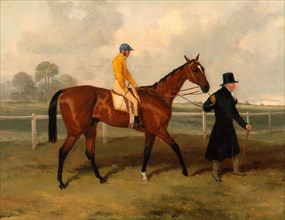 Sir Tatton Sykes Leading in the Horse 'Sir Tatton Sykes' with William Scott Up Sir Tatton Sykes