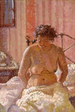 Nude in an Interior, Harold Gilman, 1876-1919, British