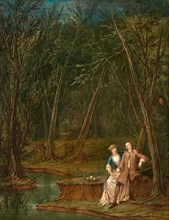 Lovers in a glade Lovers in a Glade (II), Marcellus Laroon the Younger, 1679-1772, British