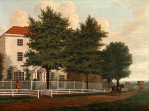 House on a Common Georgian House on a Common, unknown artist, 18th century, British