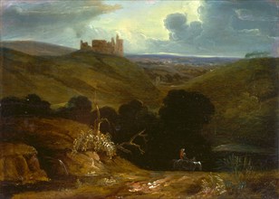 Landscape with a Castle, John Martin, 1789-1854, British